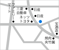 高鍋営業所　マップ